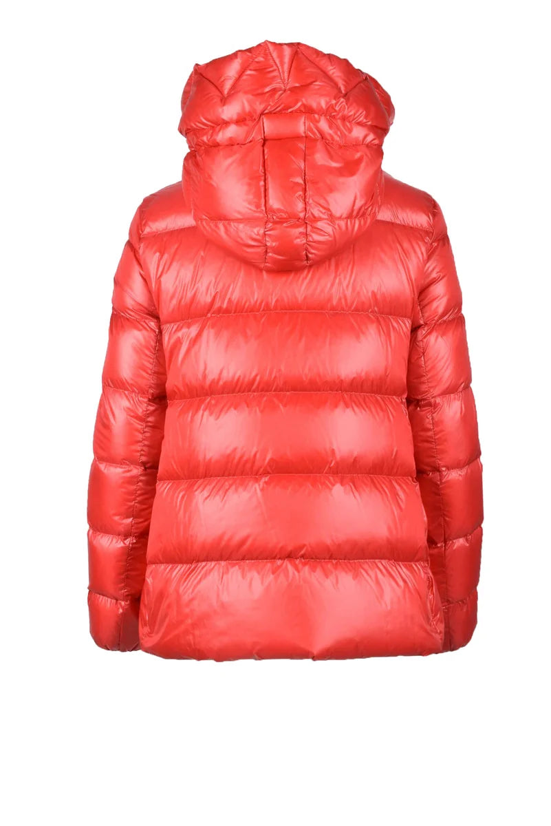 Short Down Jacket Red