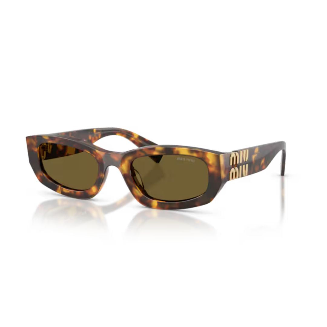 0mu B04s Rectangular Tortoiseshell Sunglasses