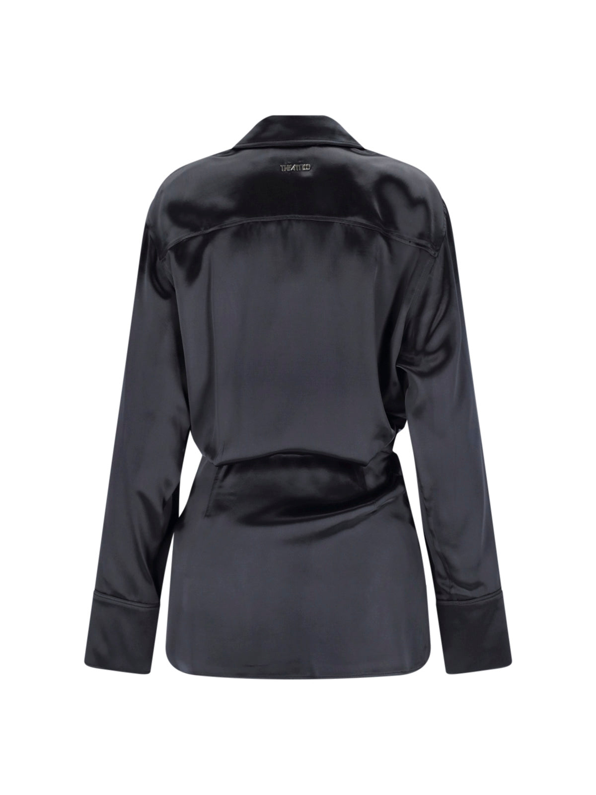 Mini Chemisier Dress – Black