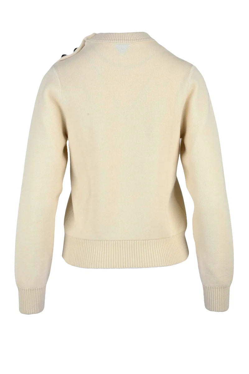 Wool Sweater - White