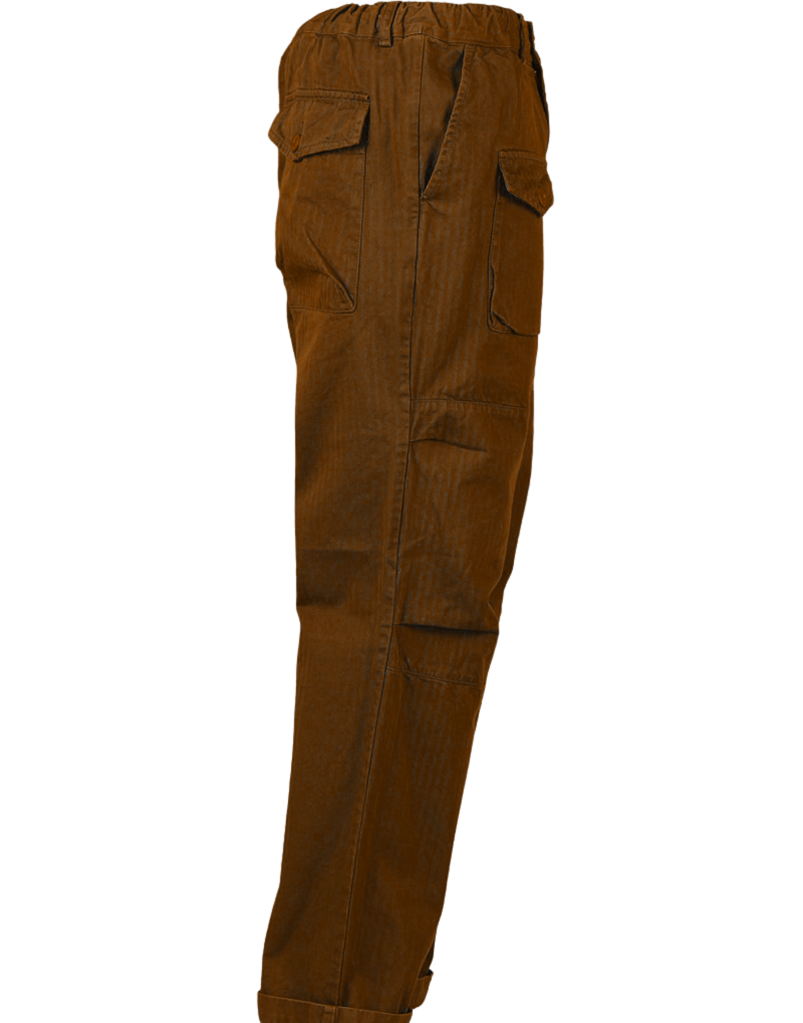 Relaxed Military-Inspired Utility Trousers
