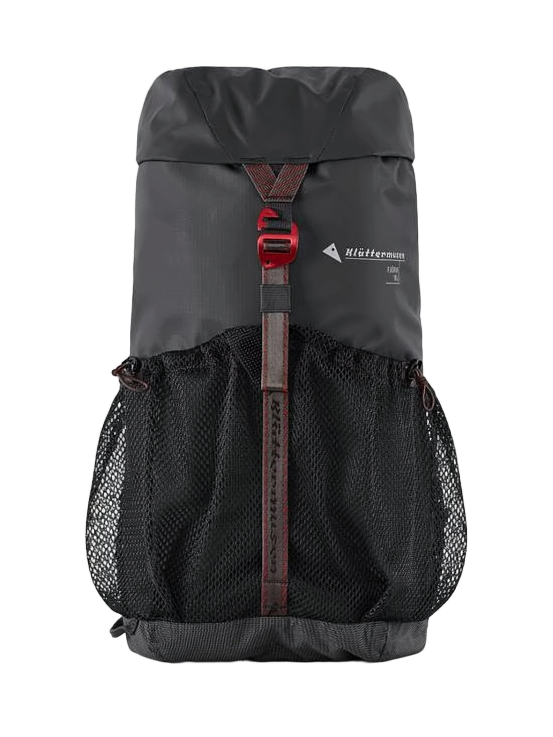 Functional Black Klattermusen Roll-Top Backpack