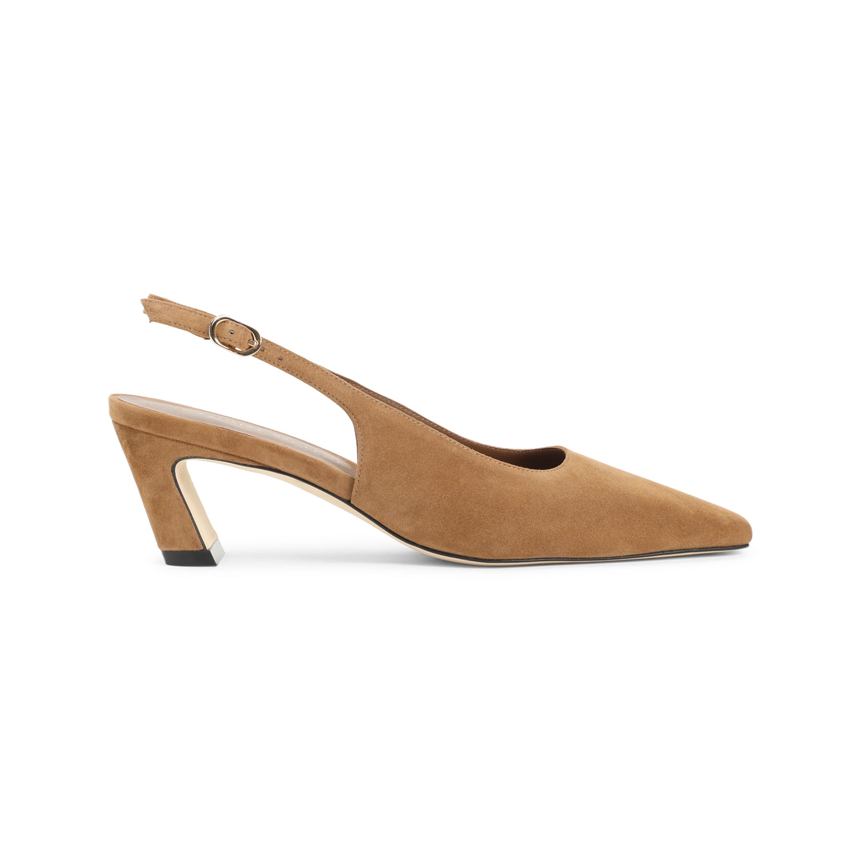 Pointed Toe Suede Slippers