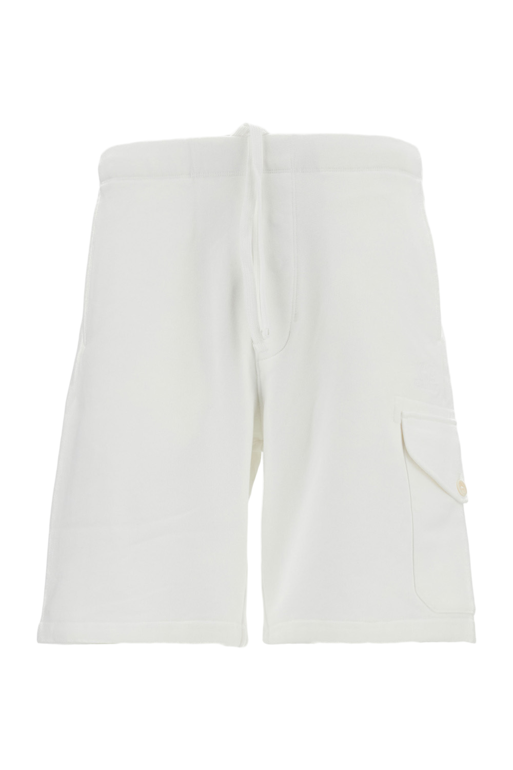 Diagonal Raised Fleece Cargo Sweatshorts