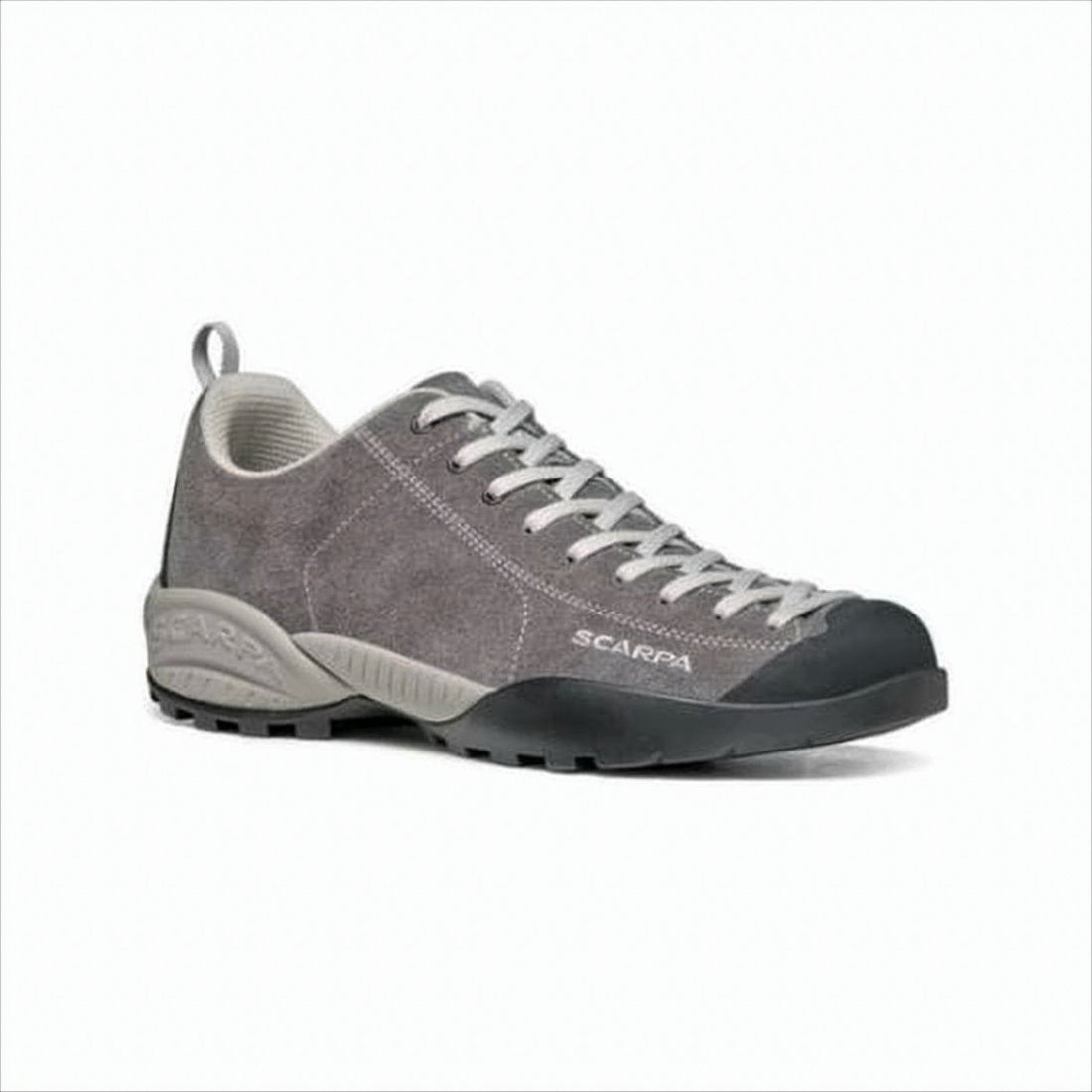 Suede and Leather Low-Profile Sneakers