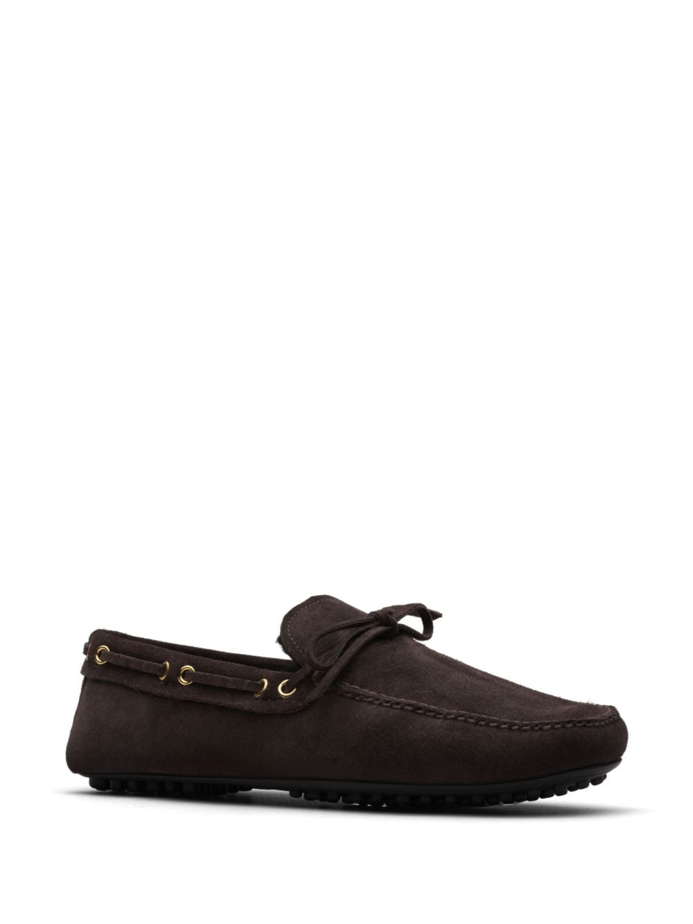 Rich Suede Loafers with Moccasin Design