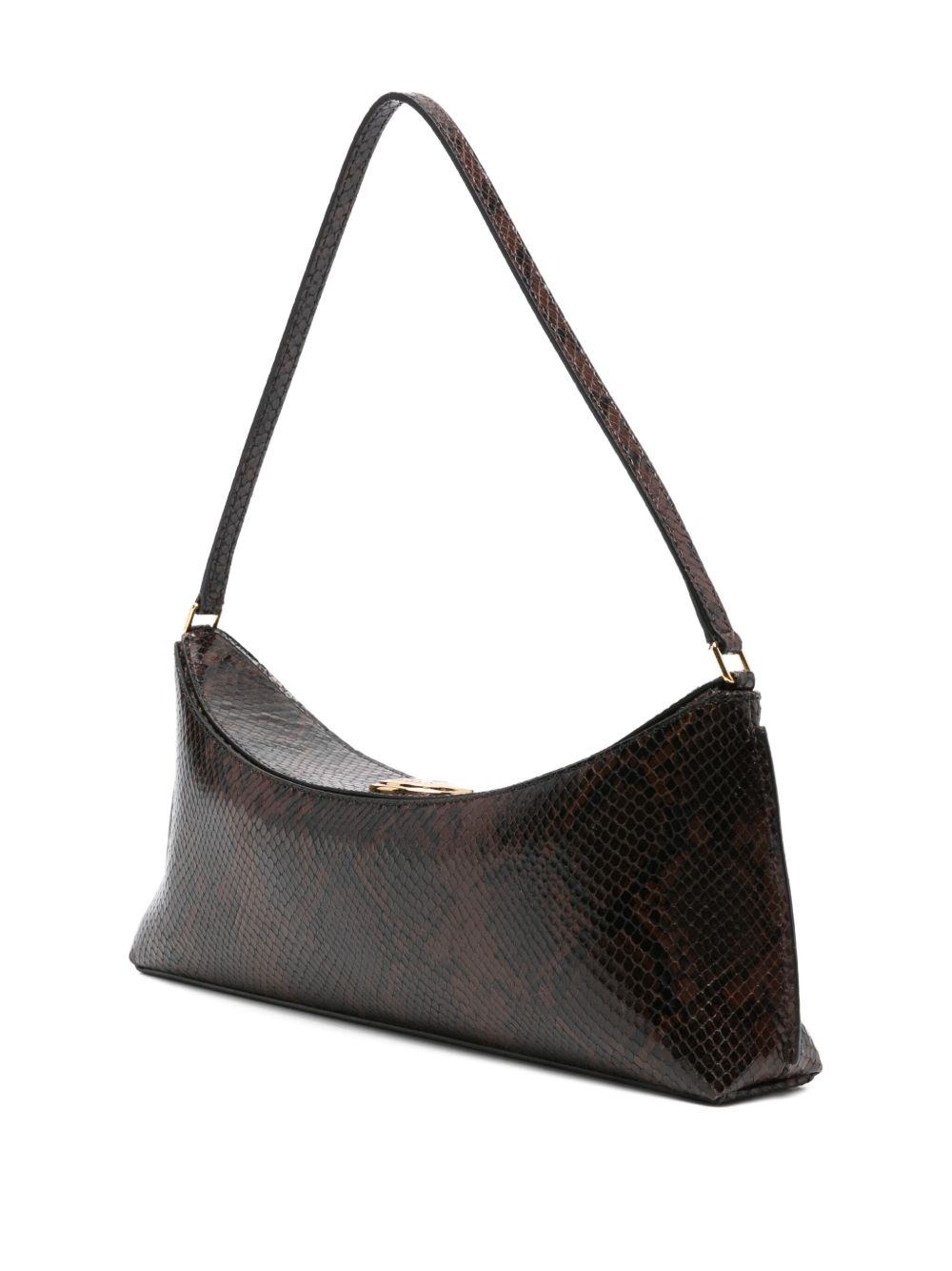 Elongated Black Handbag