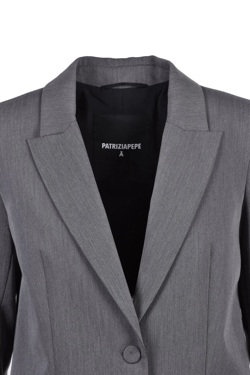 Rounded Jacket - Grey