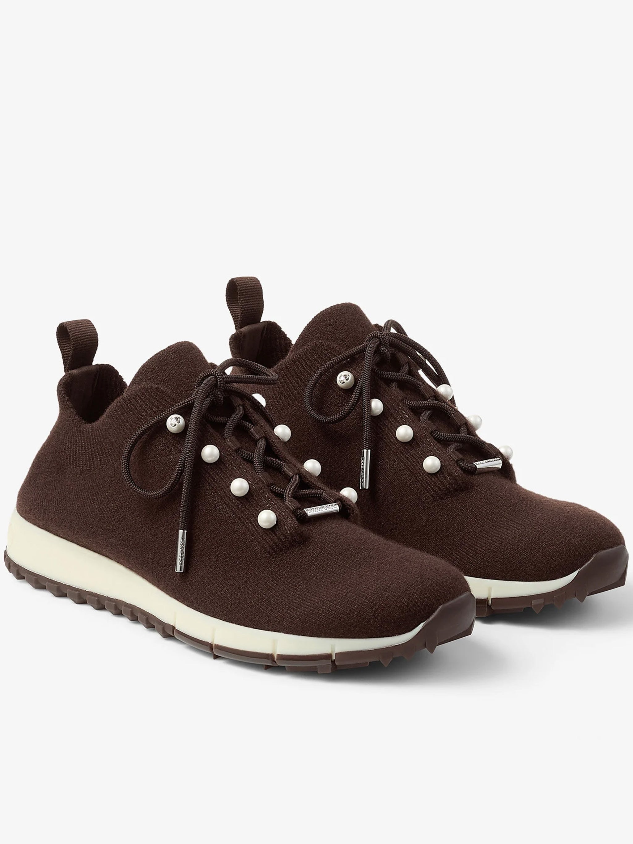 Grey Veles Pearl Cashmere Sneakers