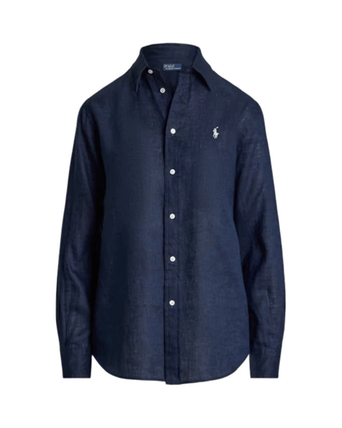 Linen Logo Shirt