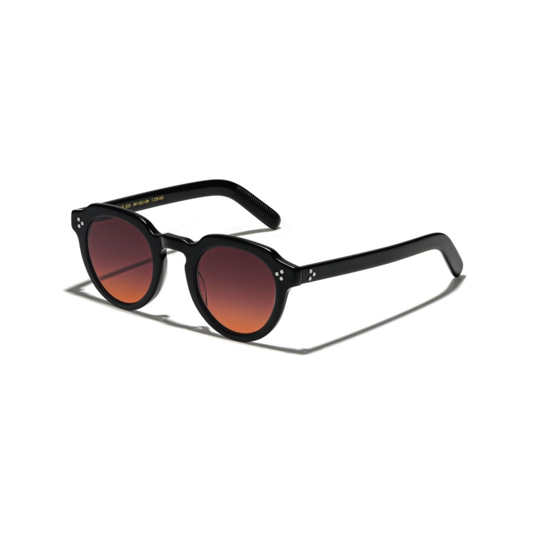 Or-Gav-S Gavolt Sun Rounded Acetate Sunglasses with Keyhole Bridge