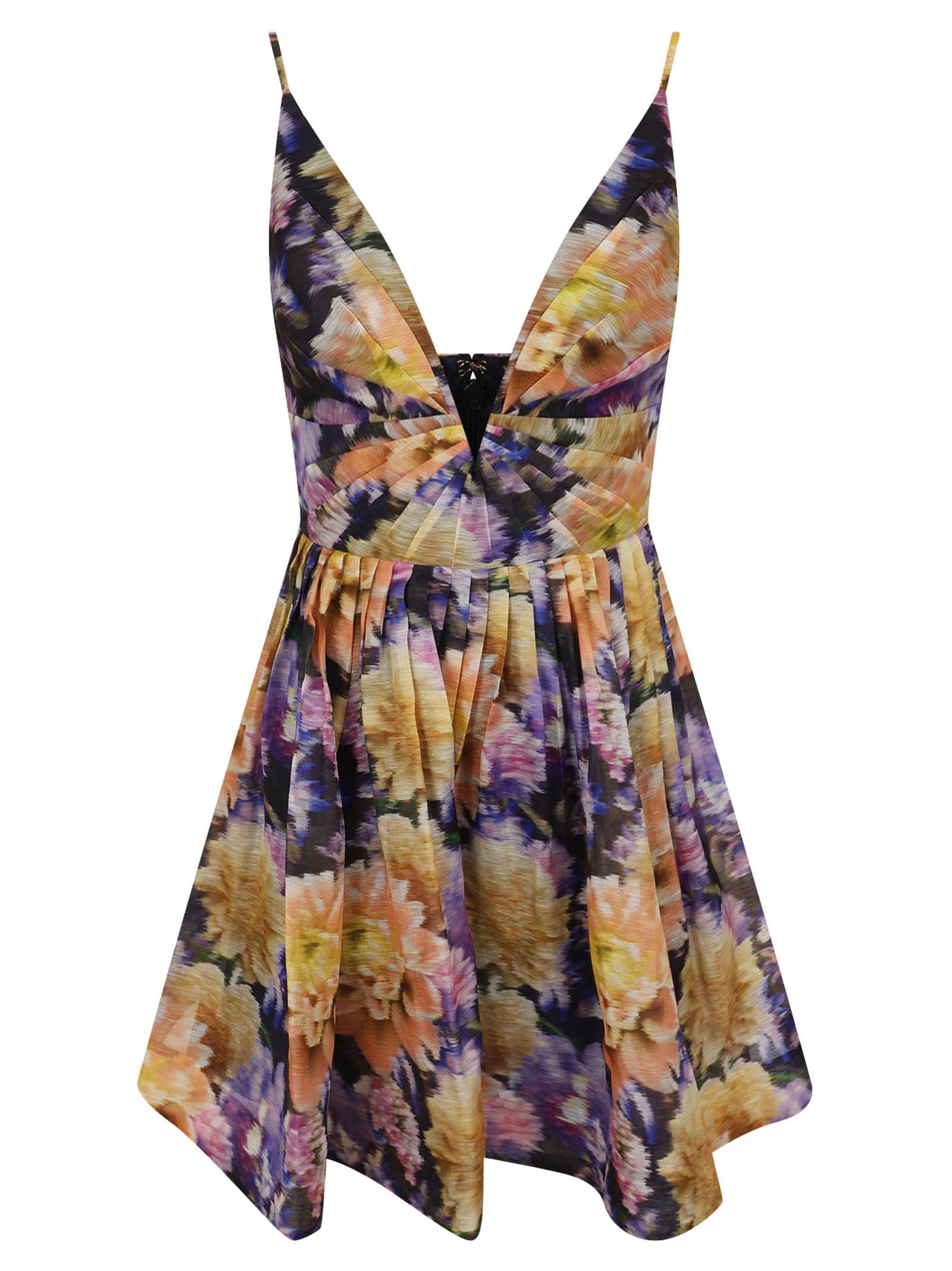Structured Bodice Mini Dress