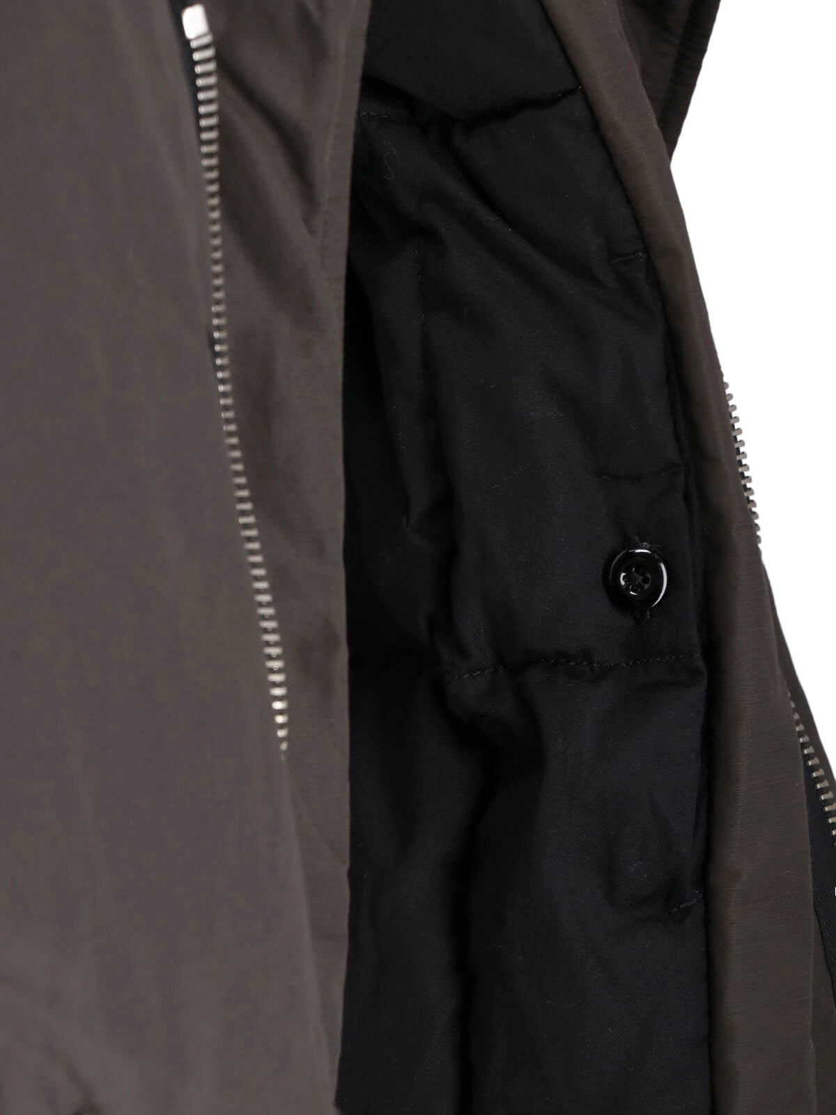 Brown High Collar Oversized Casual Jacket