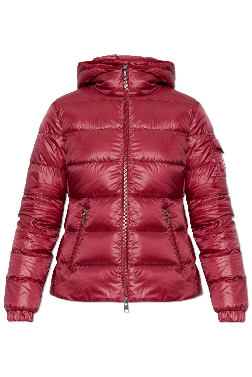Glossy Short Padded Jacket
