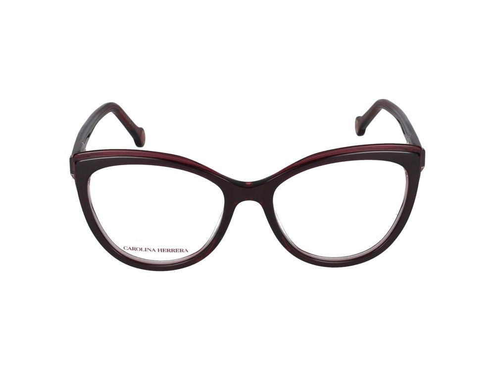 Okulary Carolina Herrera HER 0207 C8C Burgundowa czerwień 53/17/145