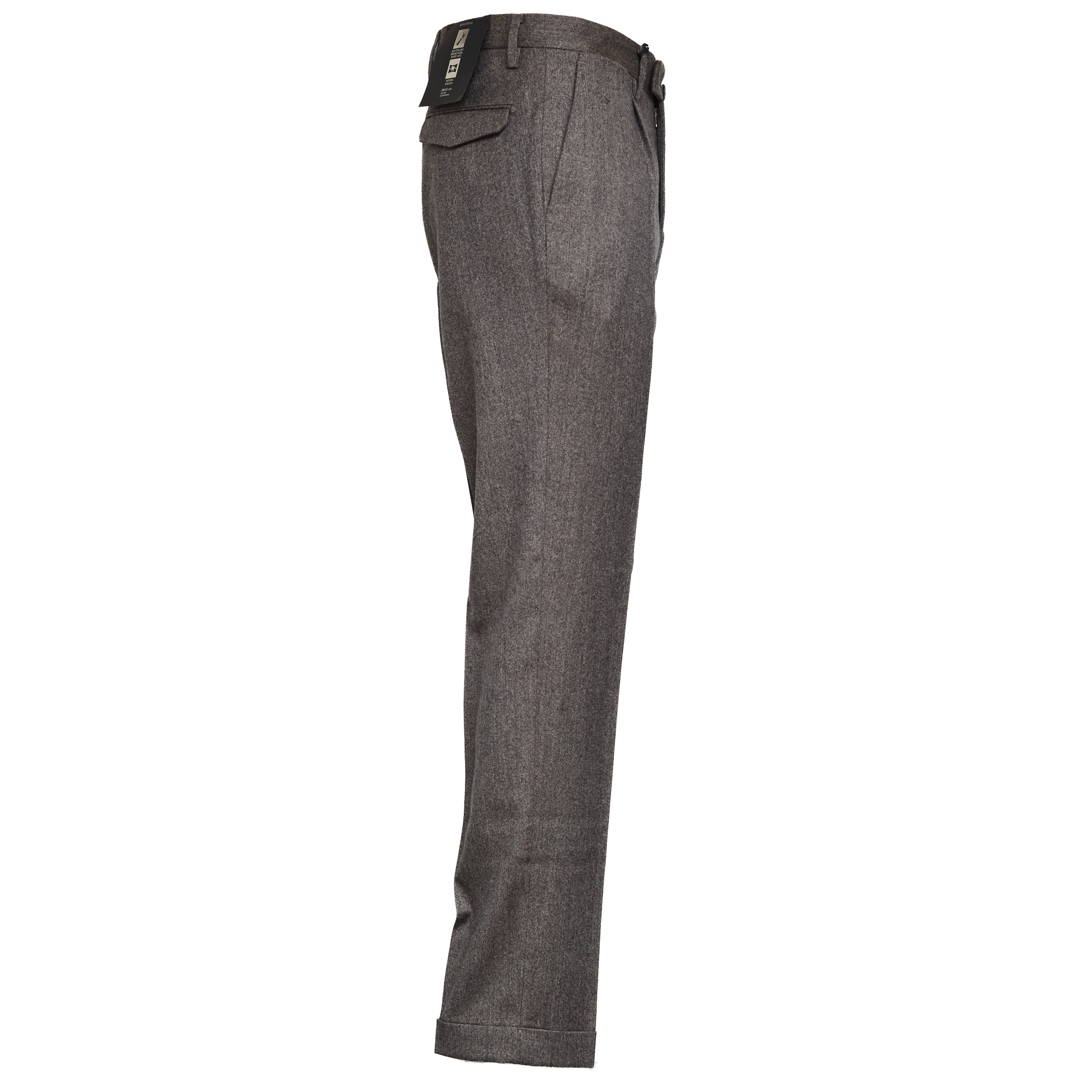 Chocolate Brown Wool Trousers