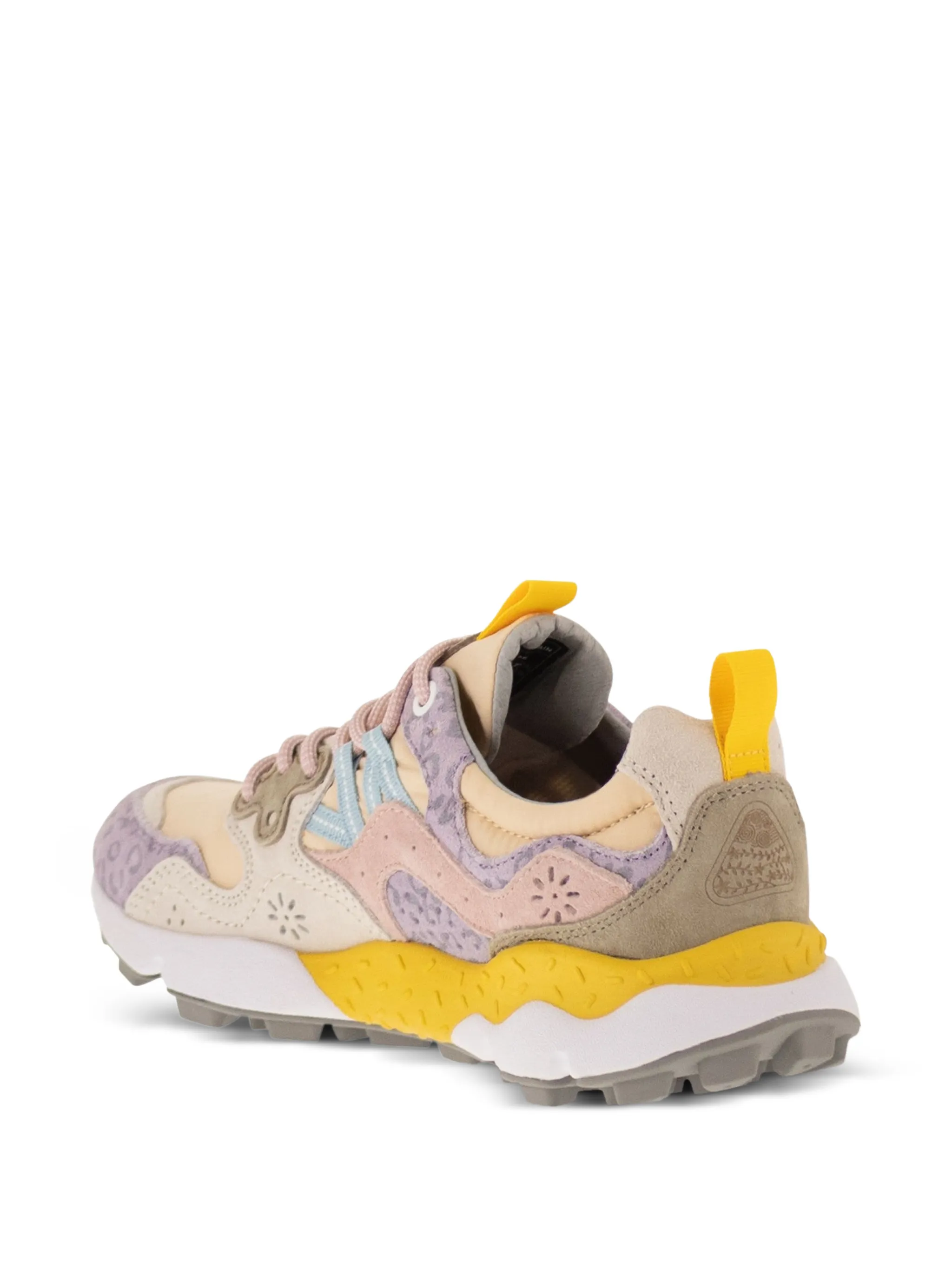 Multi-layered Sneakers with Textured Upper and Chunky Sole