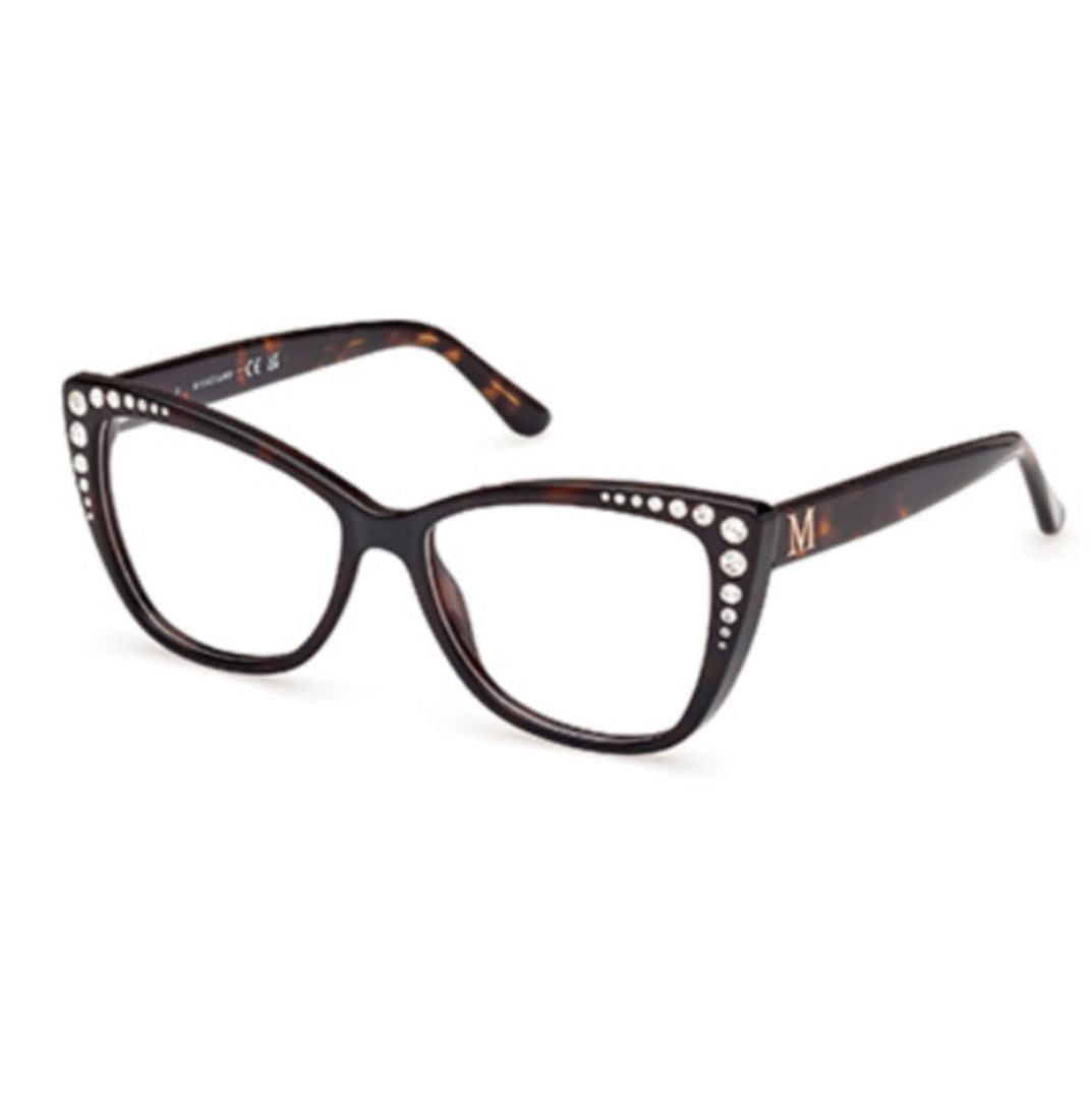 Gm50000 54052 Cat-Eye Tortoiseshell Eyeglasses with Rhinestone Accents