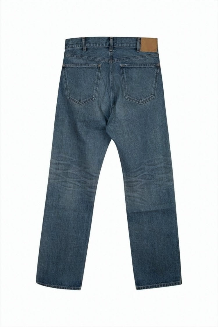 Classic Straight-Leg Denim Trousers
