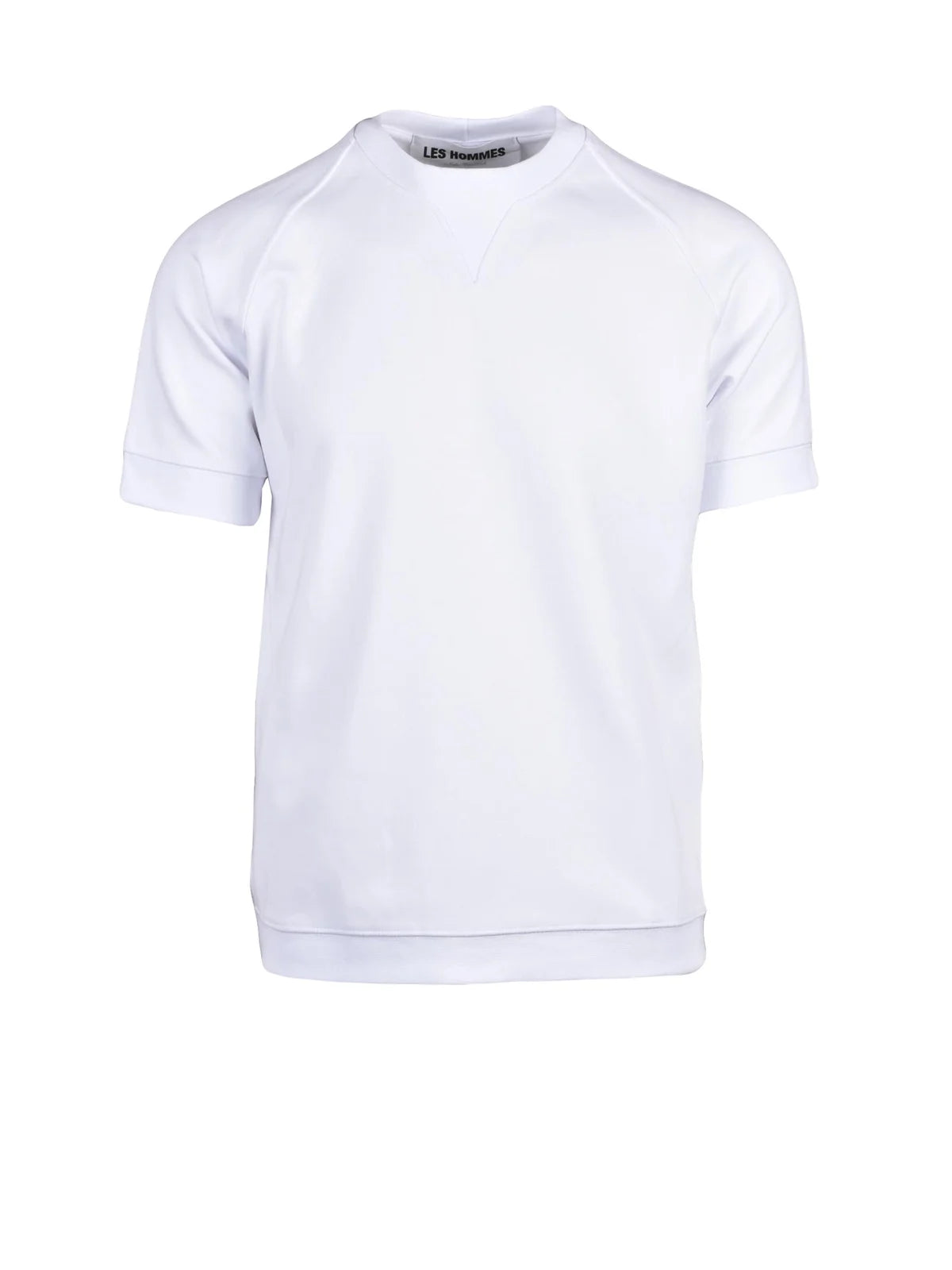 White Cotton Polyester Sweatshirt