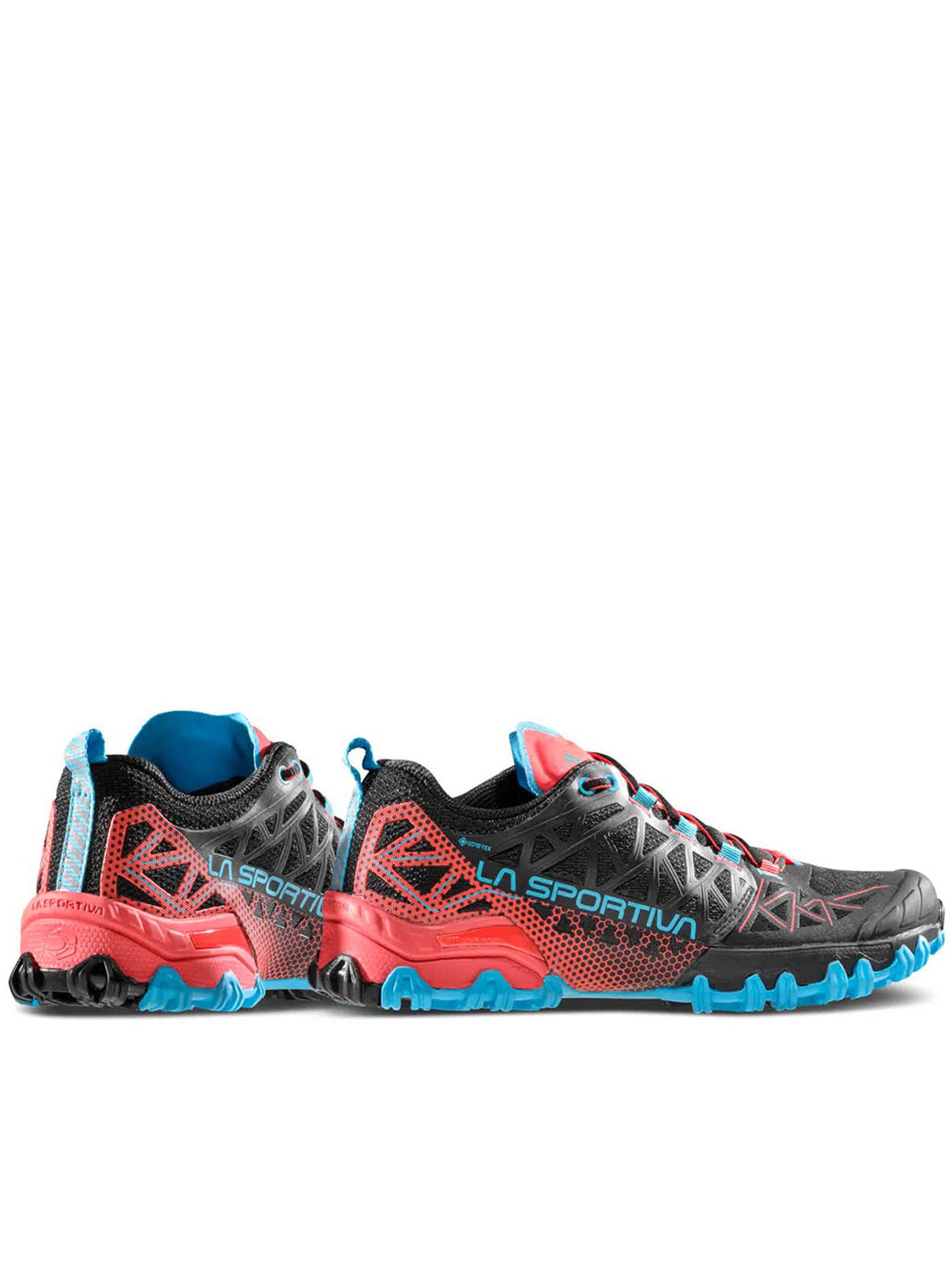 Black/Coral Bushido II W Lightweight Trail Shoe