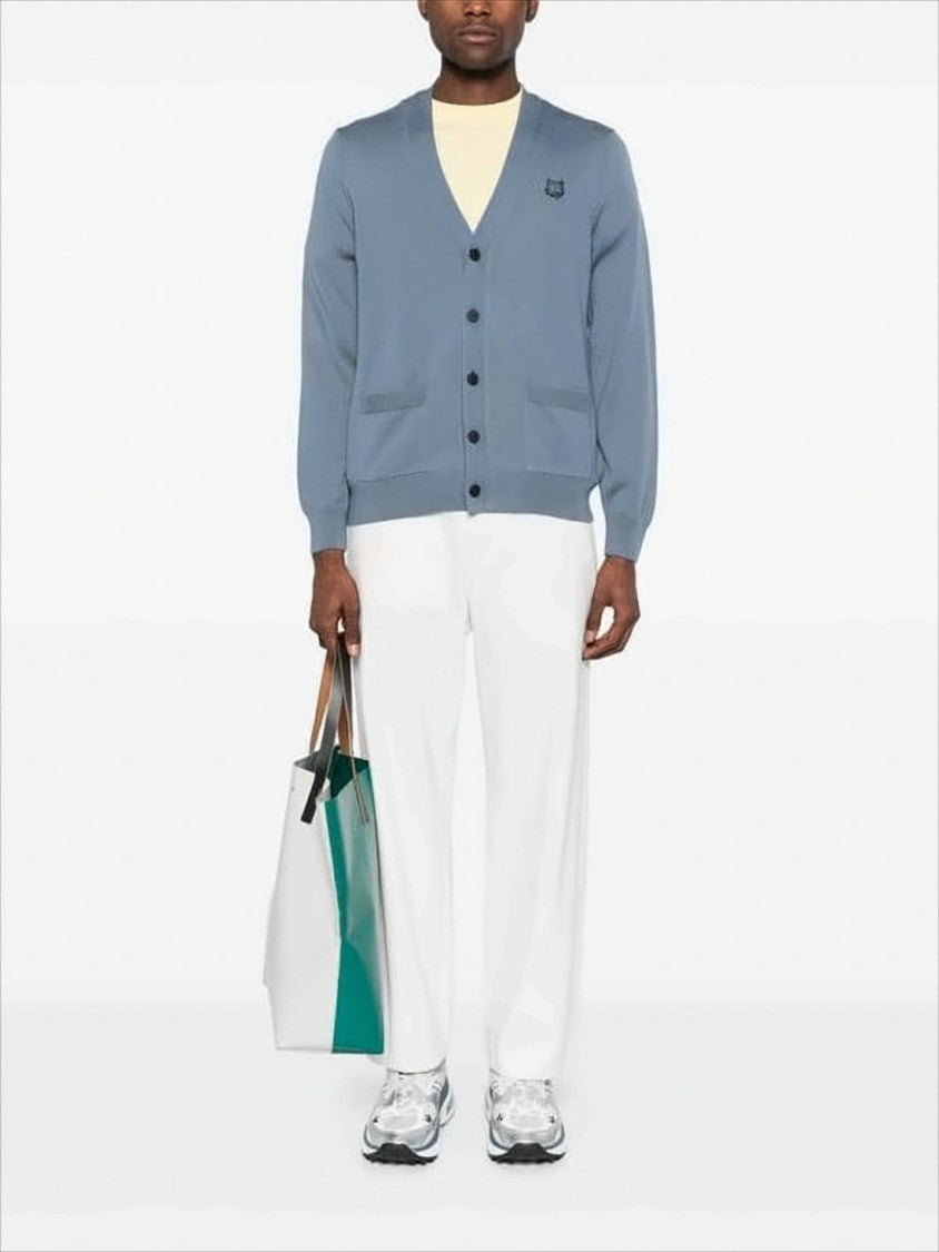 Relaxed-Fit Wool Cardigan