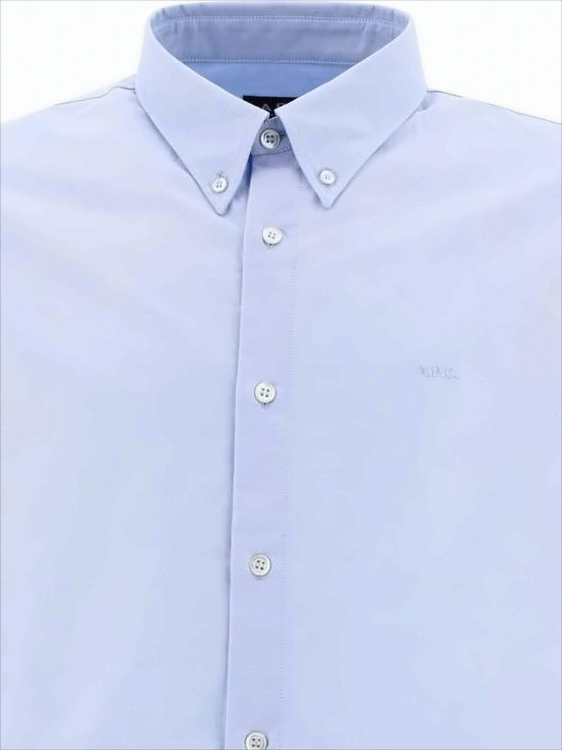 Classic Long-Sleeve Button-Up Shirt with Design