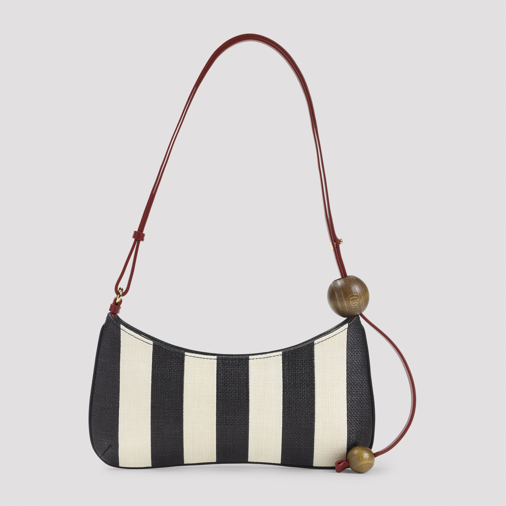 Small Shoulder Bag with Bold Stripes