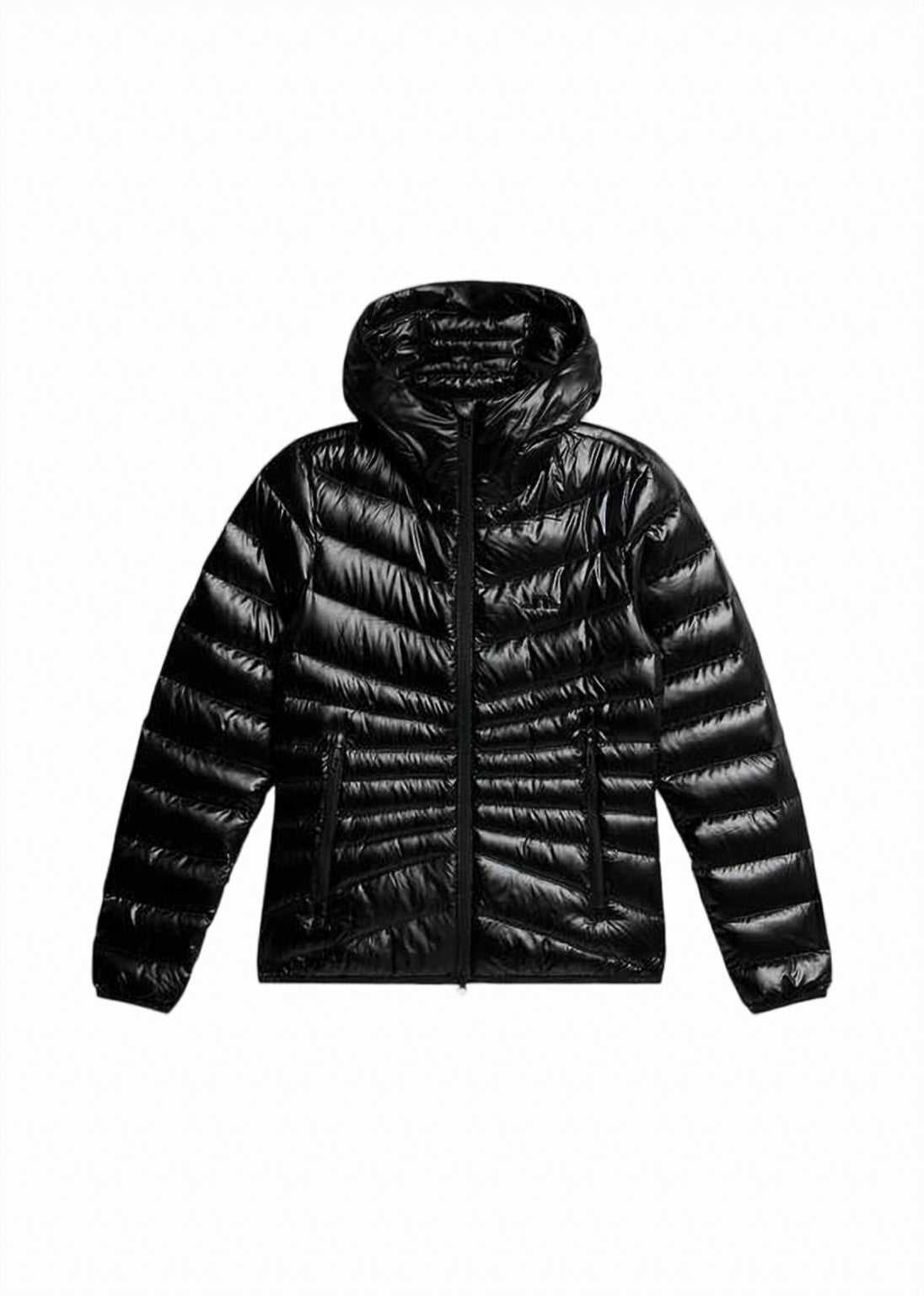 Quilted Short Padded Jacket with Hood