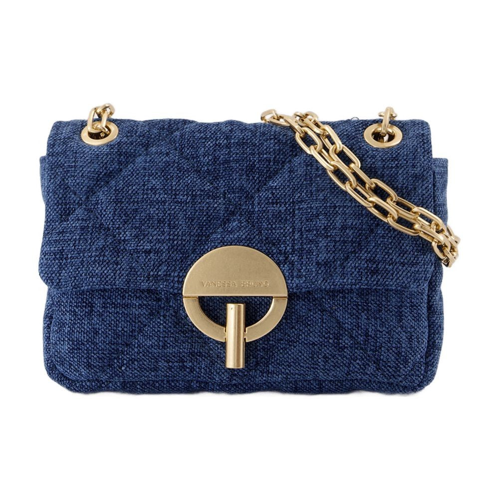 Nano Moon Bag - Linen - Blue