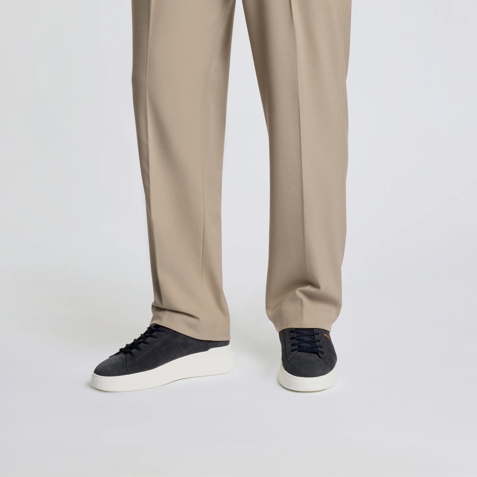 H580 Lace-Up Sneakers in Calfskin