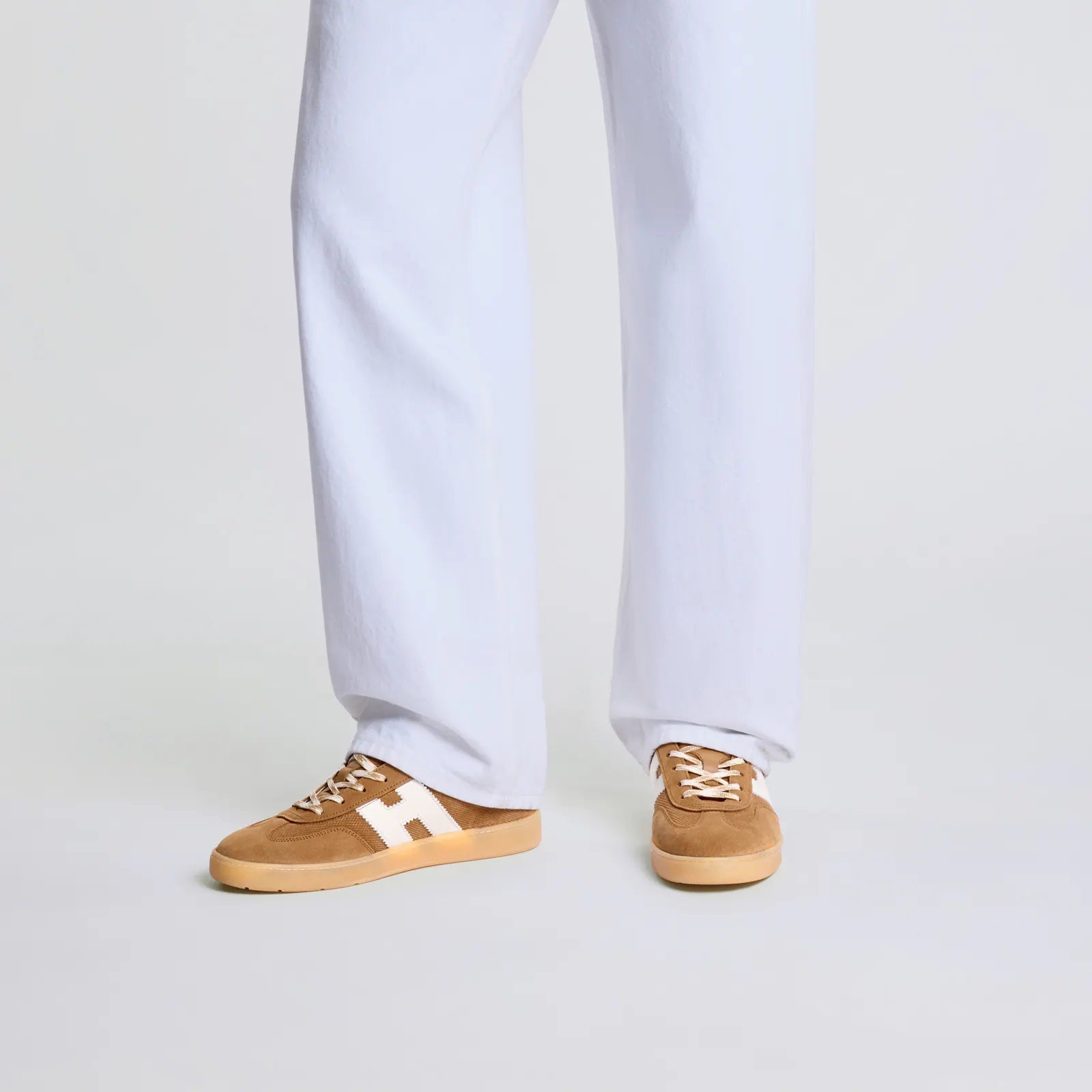 Cool Lace-Up Sneakers in Calfskin