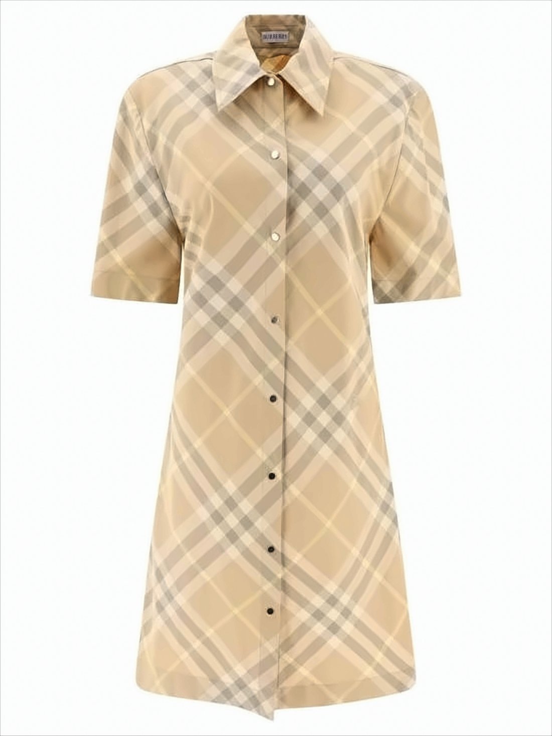 Plaid Midi Dress
