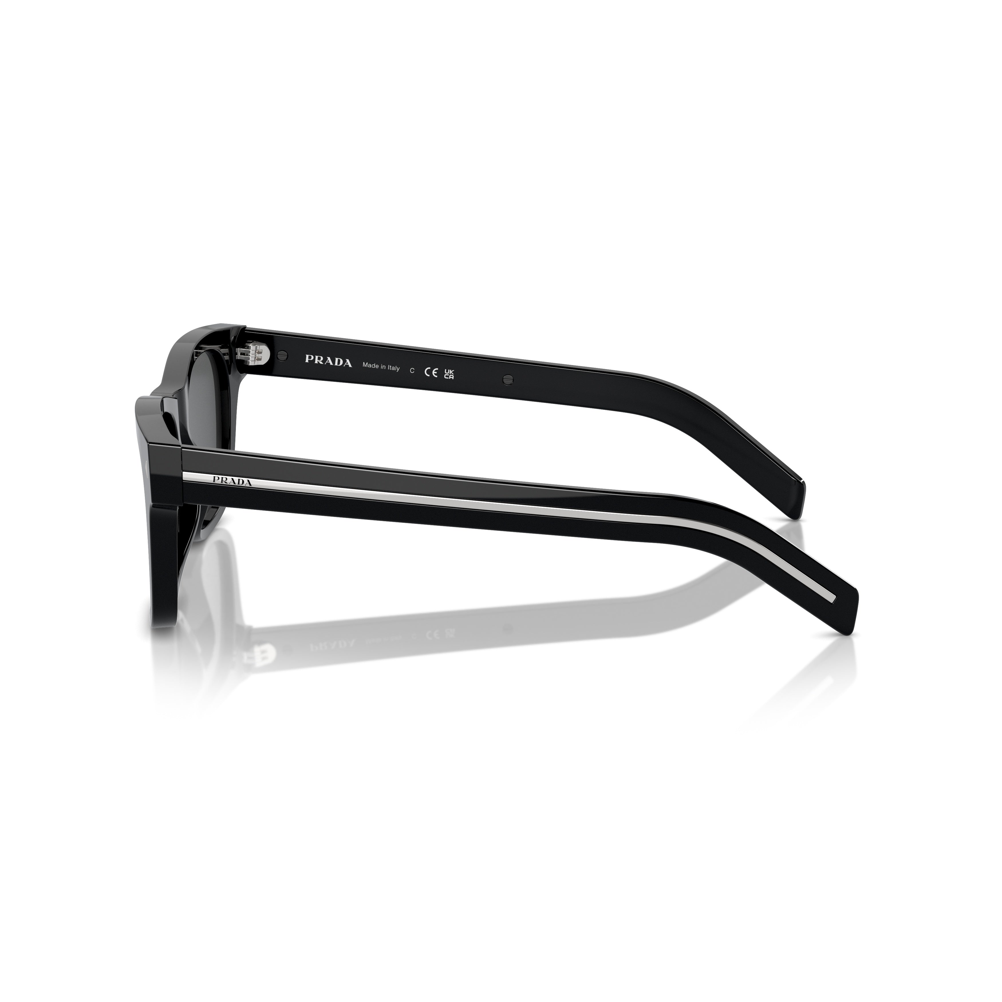 0pr A17s Rectangular Acetate Sunglasses