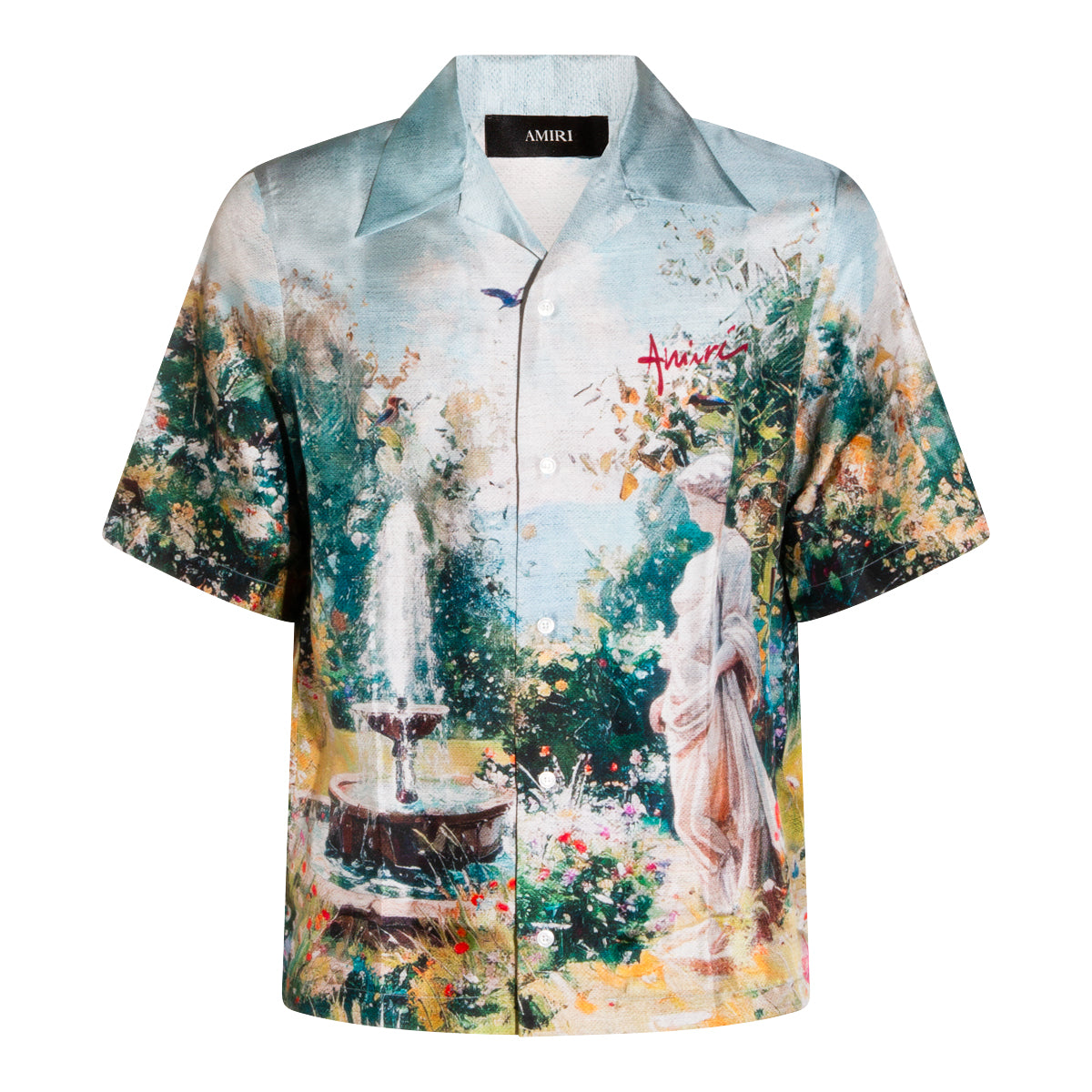 Multi Silk Printed Shirt