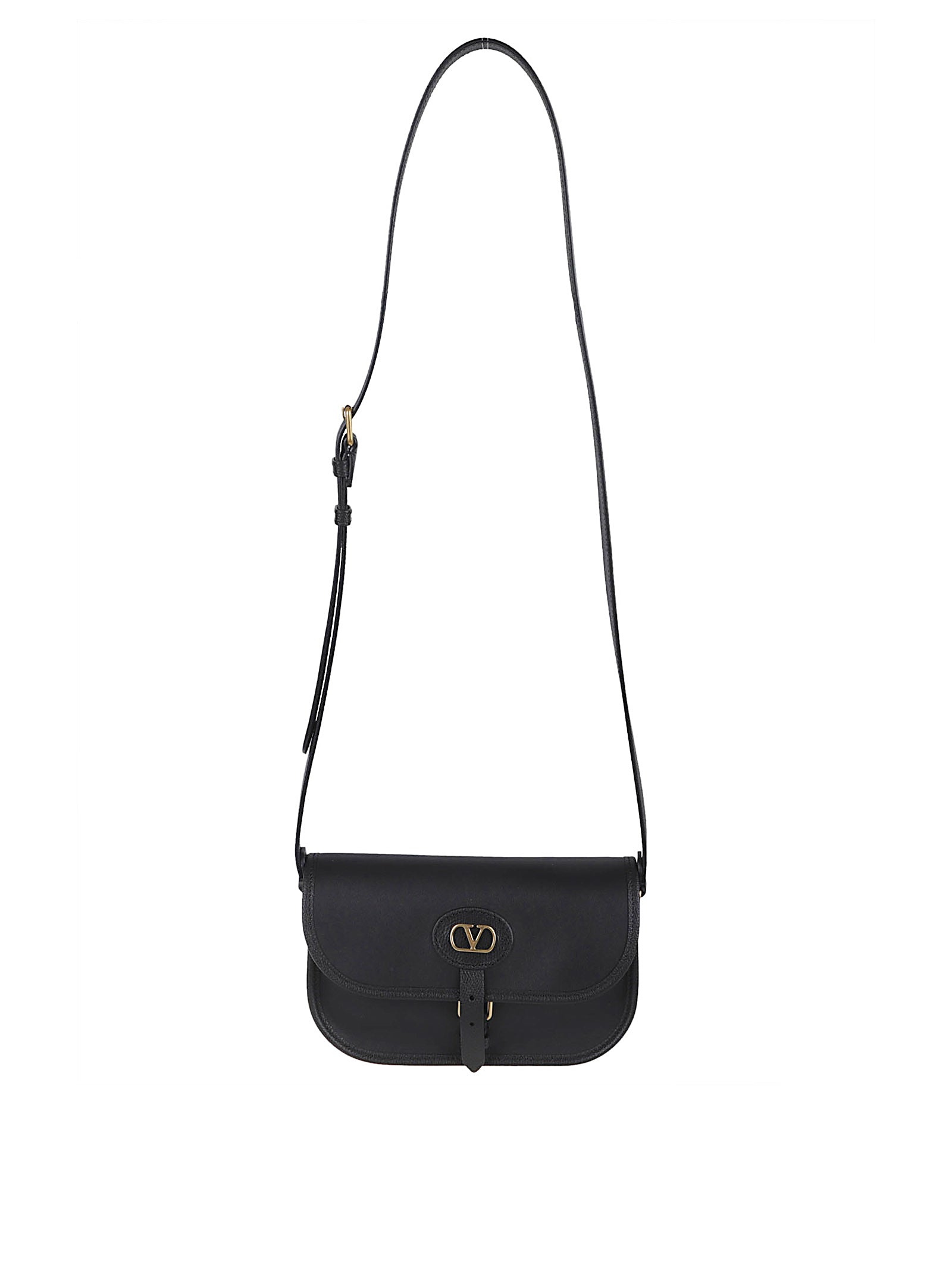 Pebble Leather Crossbody Bag