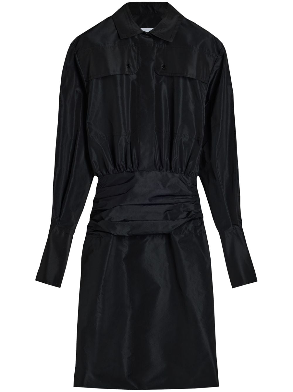 Gathered Detail Mini Dress