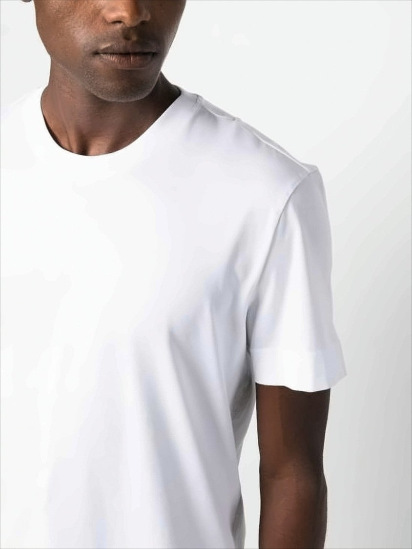Classic Crew Neck Short-Sleeve T-Shirt with Minimalist Design