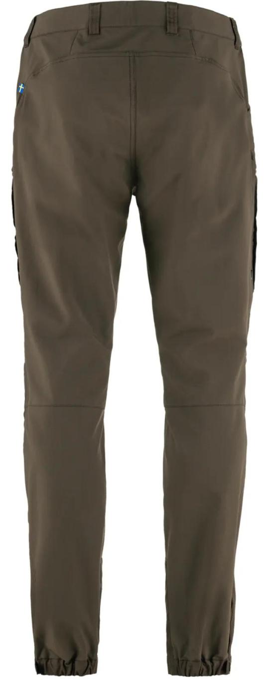 Rugged Cropped Pants with Reinforced Knee Patches