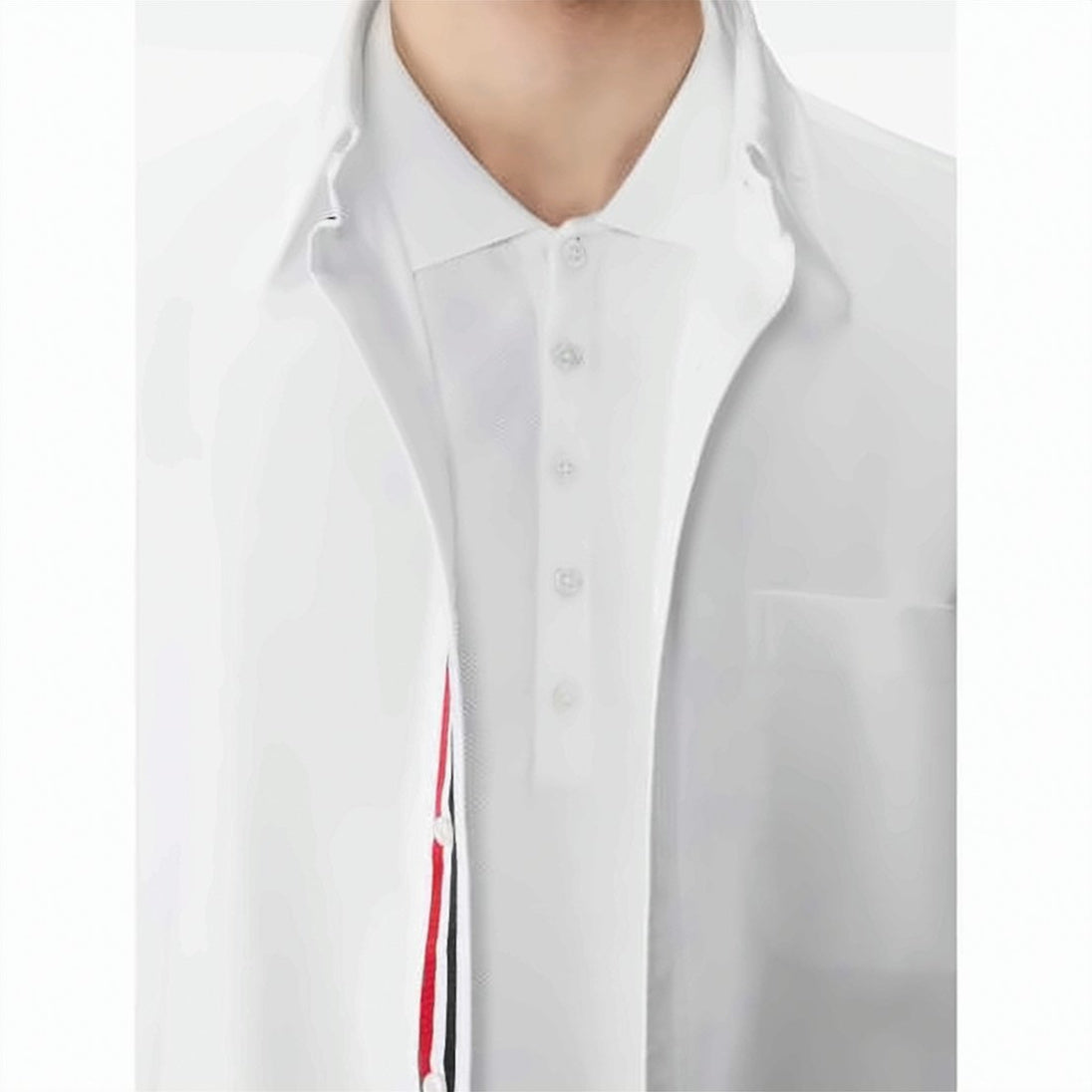 Piqué Cotton Short-Sleeve Polo Shirt