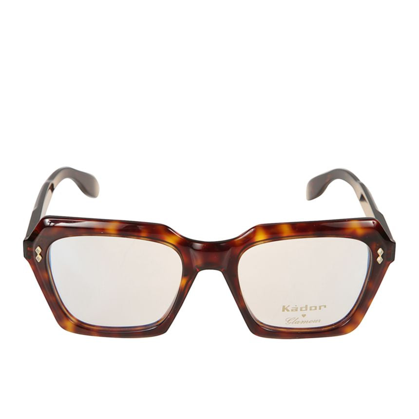 Klara Glamour Oversized Square Frame Tortoiseshell Sunglasses