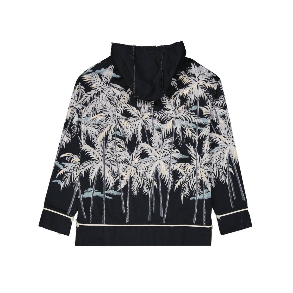 Hooded Printed Shirt