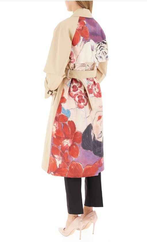 Ninfa Cotton Gabardine Trench Coat