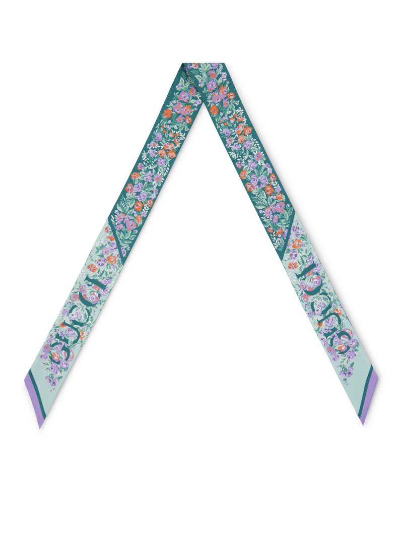 Bow Mini GG Rose Scarf