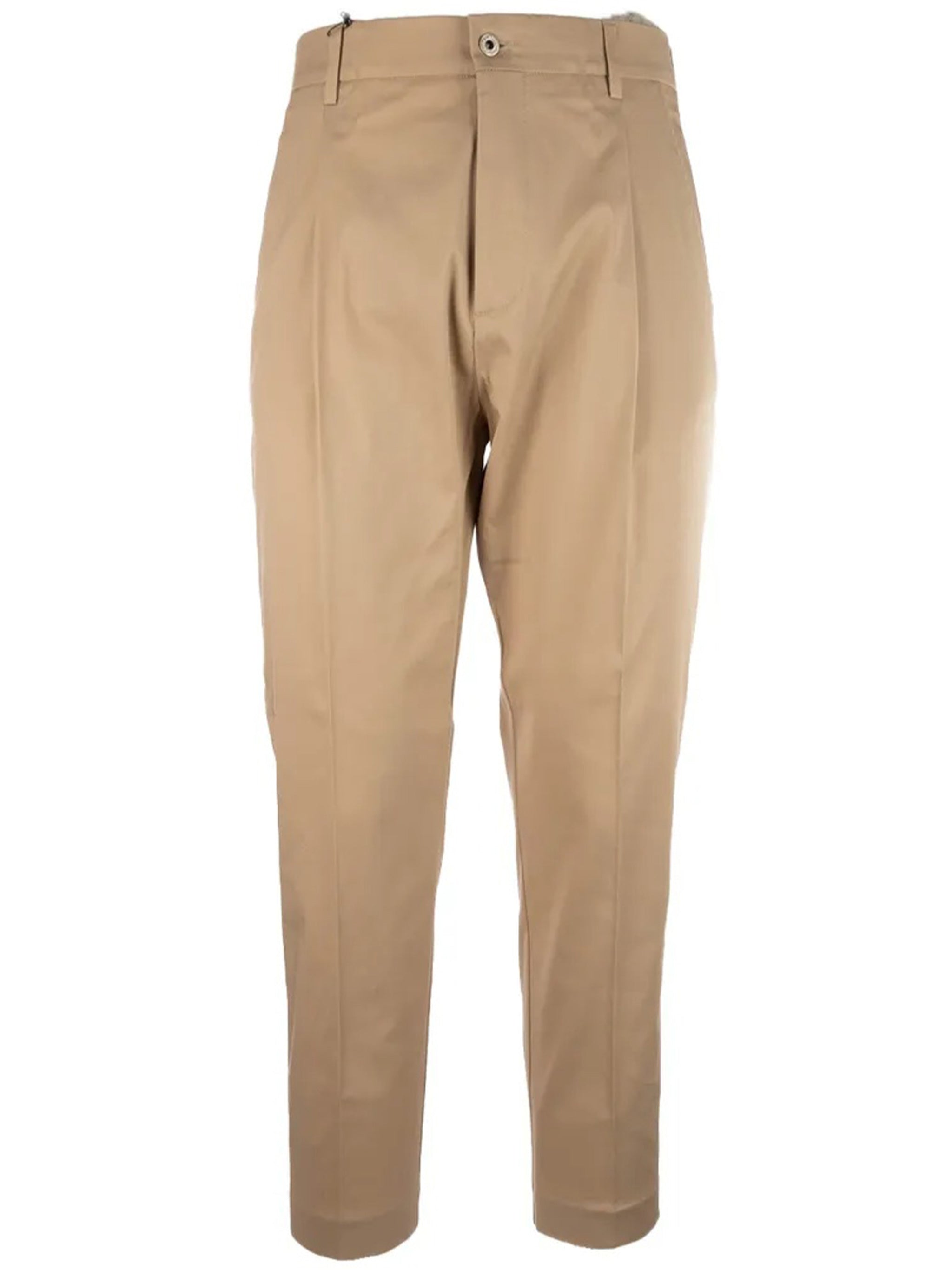 Alain Cropped Tailored Structured Pants