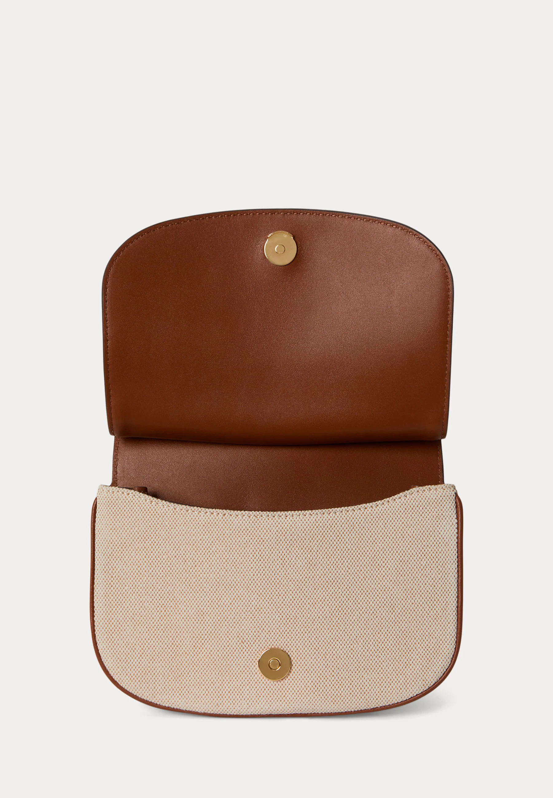 Structured Rectangular Shoulder Bag with Textured Fabric