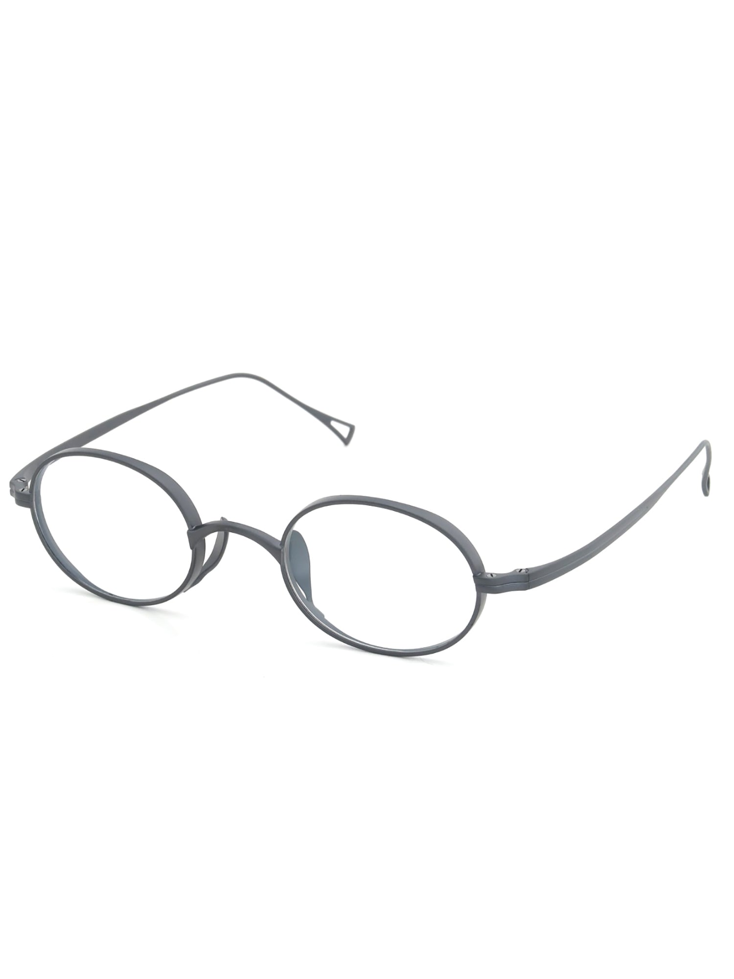 Titanium Optical Frames with Sleek Oval Design