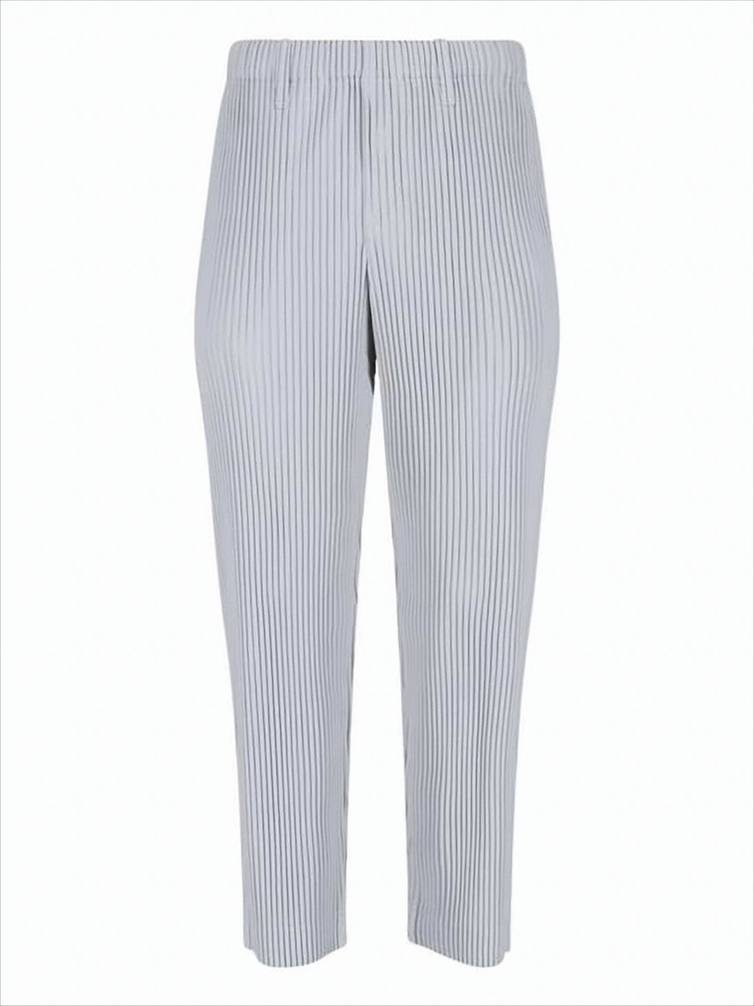 Pleated Texture Pants