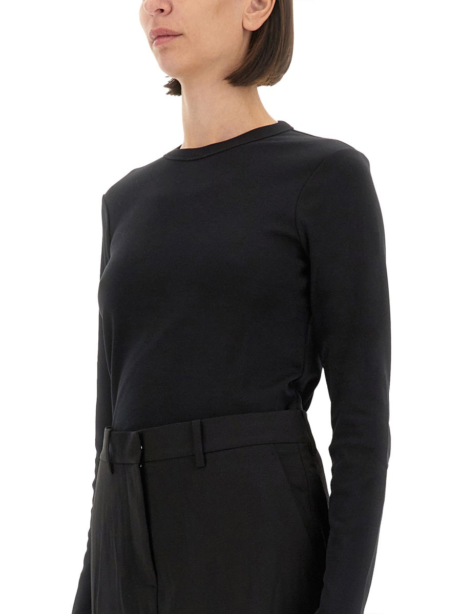 Long-Sleeve Slim Fit T-Shirt