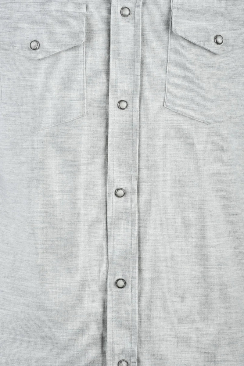 Cotton Shirt - Light Grey